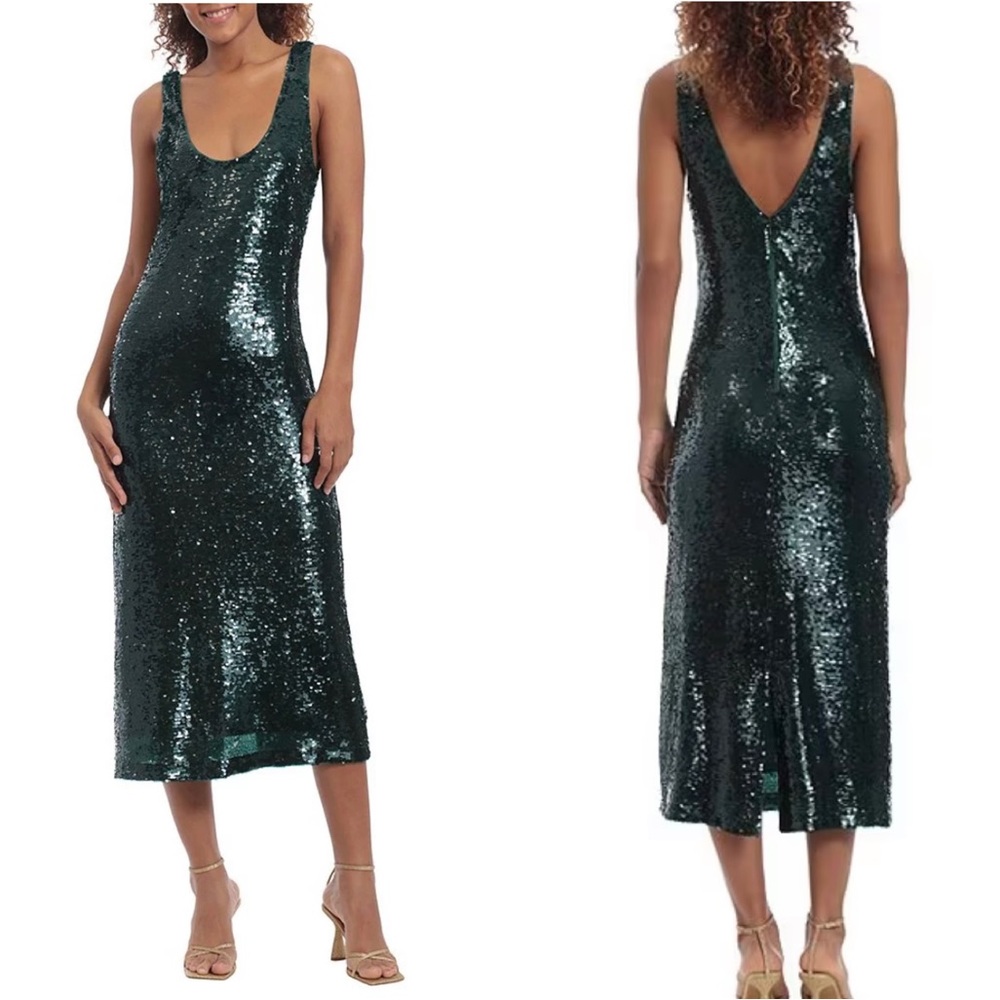 Occassion Sequin Midi Dress - Picture 6 of 13